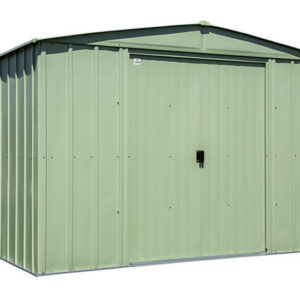Arrow 10x8 Classic Steel Storage Shed Kit - Sage Green