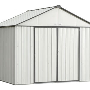 Arrow 10x8 Ezee Storage Shed Kit - Cream & Charcoal