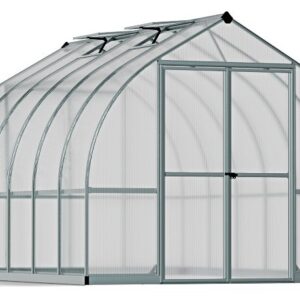 Palram - Canopia 8x12 Bella Greenhouse Kit - Silver