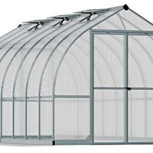 Palram - Canopia 8x16 Bella Greenhouse Kit - Silver