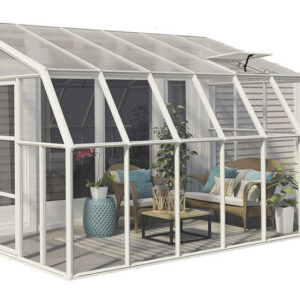 Rion 8x12 Sun Room 2 Greenhouse Kit - White