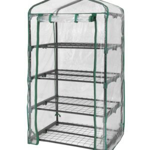 ShelterLogic Miracle-Gro 2x1.4x4.7 Mini Greenhouse Kit