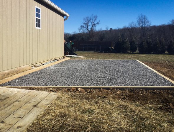 gravel-pad-for-a-shed-foundation